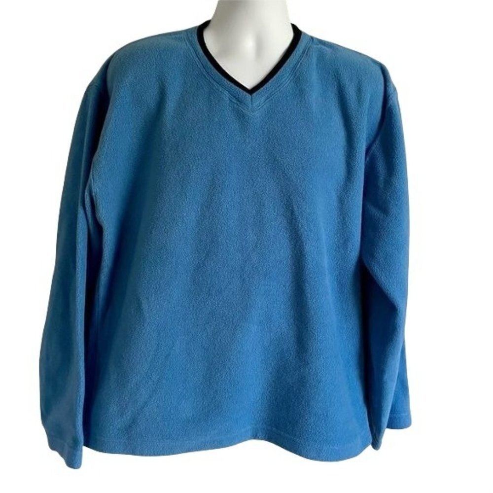 Gap Factory Store Blue Polyester Sweatshirt Large - Picture 2 of 7